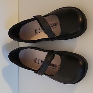 Birkenstock Lora Black Leather Mary Jane flats Size 39